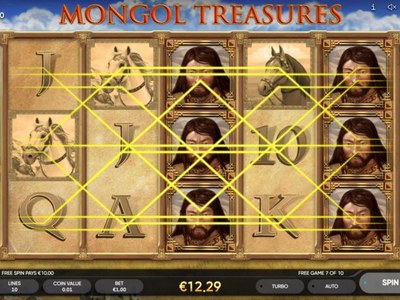 Видеослот Mongol Treasures производителя Endorphina